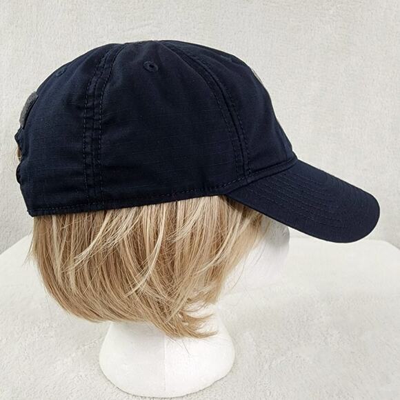 5.11 Tactical Cap Unisex One Size Black with White Logo Flag Bearer Snapback Cap - Picture 6 of 12